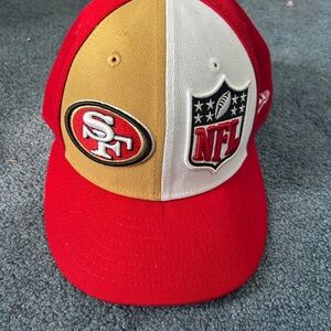 New Era Red and Gold NFL Hat